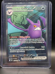 Team Rocket's Crobat ex 217/182 Ultra Rare Destined Rivals Pokemon Holo NM
