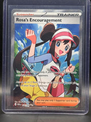 Rosa's Encouragement 114/088 Ultra Rare Perfect Order Pokemon Holo Near Mint