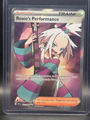 Roxie's Performance 112/086 Ultra Rare Chaos Rising Pokemon Holo Near Mint
