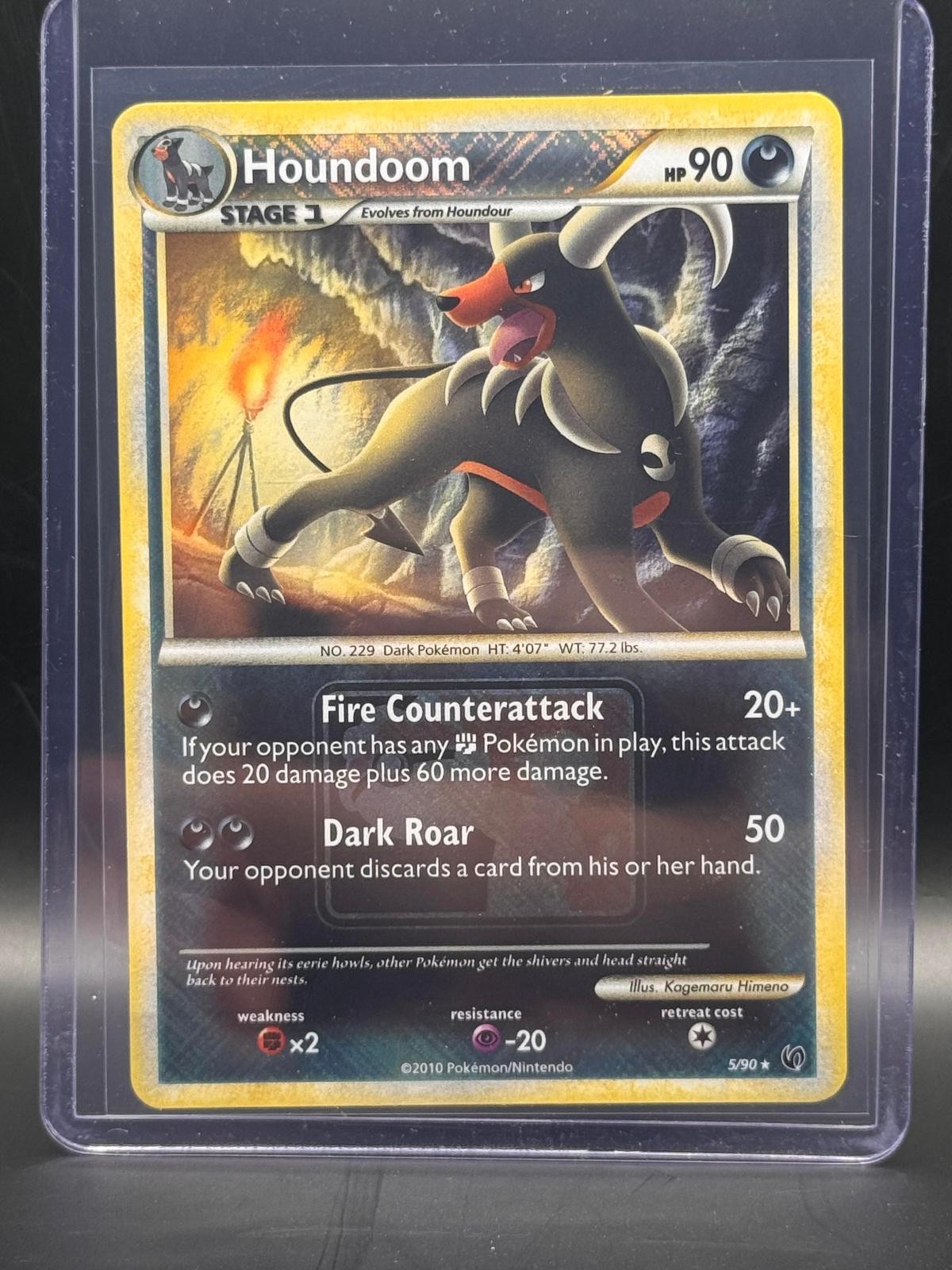 Houndoom (League Promo) 5/90 League & Championship Cards Pokemon Reverse Holo NM